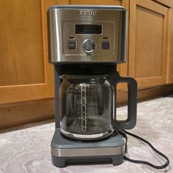 CRUX Artisan Series 14-Cup Programmable Coffee Maker - Stainless Steel