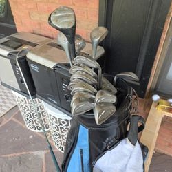 Vintage Tour Model Golf Club Set – Full Iron Set + Woods + Putter