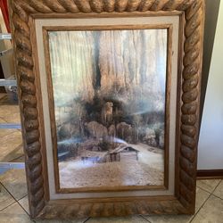 Free - Large Painting - Western Theme