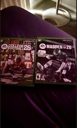 College Football 26/madden 26