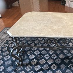 Travertine Coffee Table 