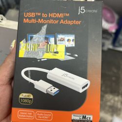 j5create j5create USB To HDMI Adapter 8 Free 30-dav returns On