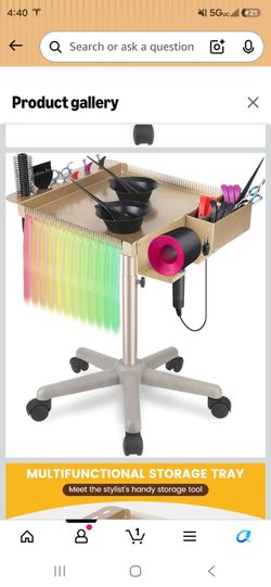Hair Salon Cart for Hairstylist