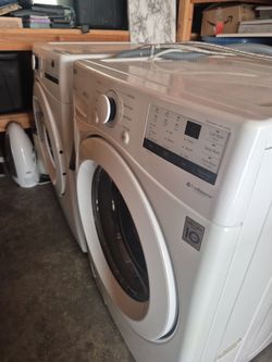 🔥 LG FRONT-LOAD WASHER & ELECTRIC DRYER SET