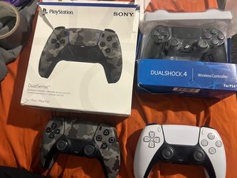 Ps4 and ps5 controllers