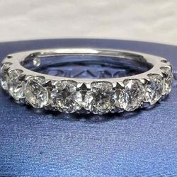 1.5 C Leo Diamond Anniversary Band