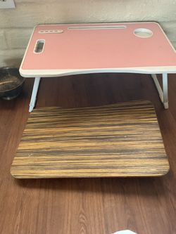 SET OF 2 LAP DESKS