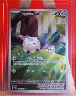 2025 Pokemon Phantasmal Flames PFL EN Togedemaru Illustration Rare #104/094,  FP, Mint
