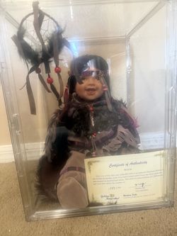 Golden Keepsakes Mausi Limited Edition Porcelain Doll