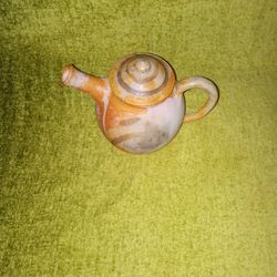 Brown And Beige Teapot