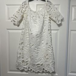 White dress Size L