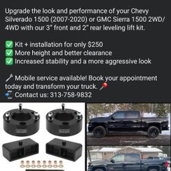 leveling lift kit Truck