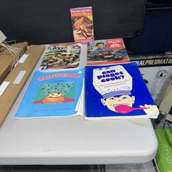 Five Various Cookbooks 