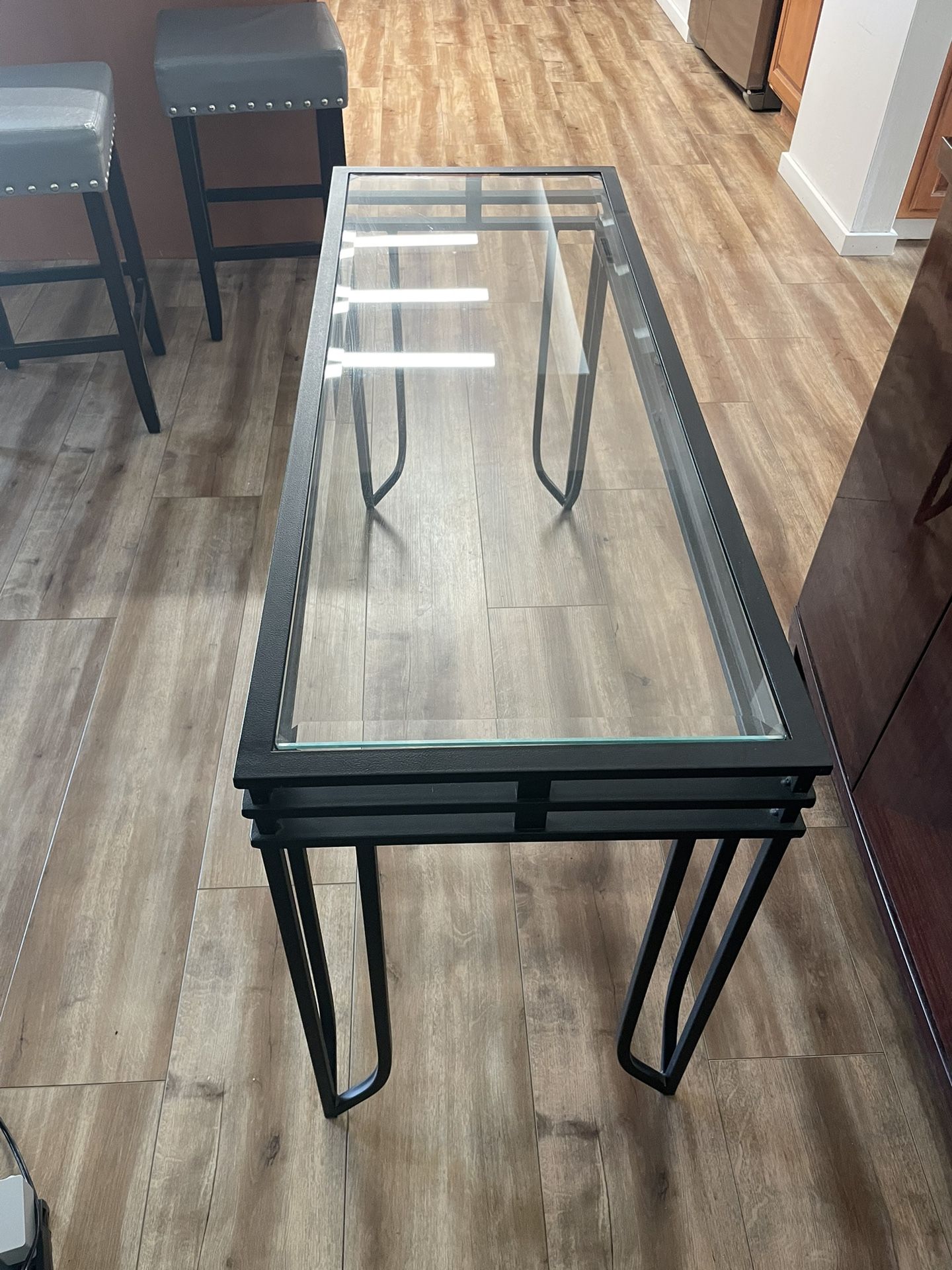 TV Stand / Entry Way Glass Table 