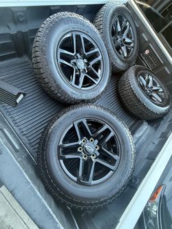 18inch Silverado TrailBoss Wheels