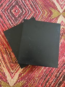 2 Black IKEA Shelves