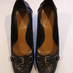 Ana Women's Black 2 3/4" Heel  Pumps-7M