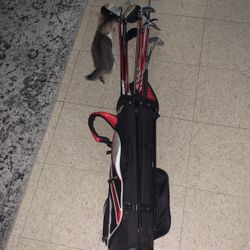 Maxfli-Golf-Clubs-And-Bag