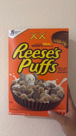 Reese’s Puffs limited edition kaws callab