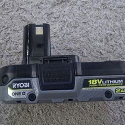 Ryobi 18V 2ah High Perf 2 for $30 