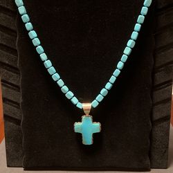 Gorgeous Turquoise Cross