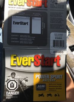 Motorcycle battery brand new