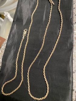 Sterling Silver Rope Chain Necklace