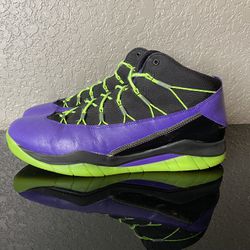 Mens Jordan Prime Flight Court Purple 2013 basketball shoes 616846-018 size 13