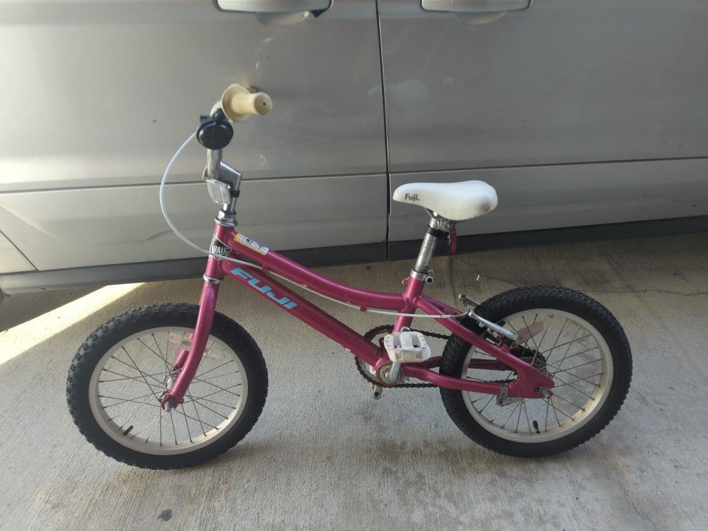 Girls Pink Bike