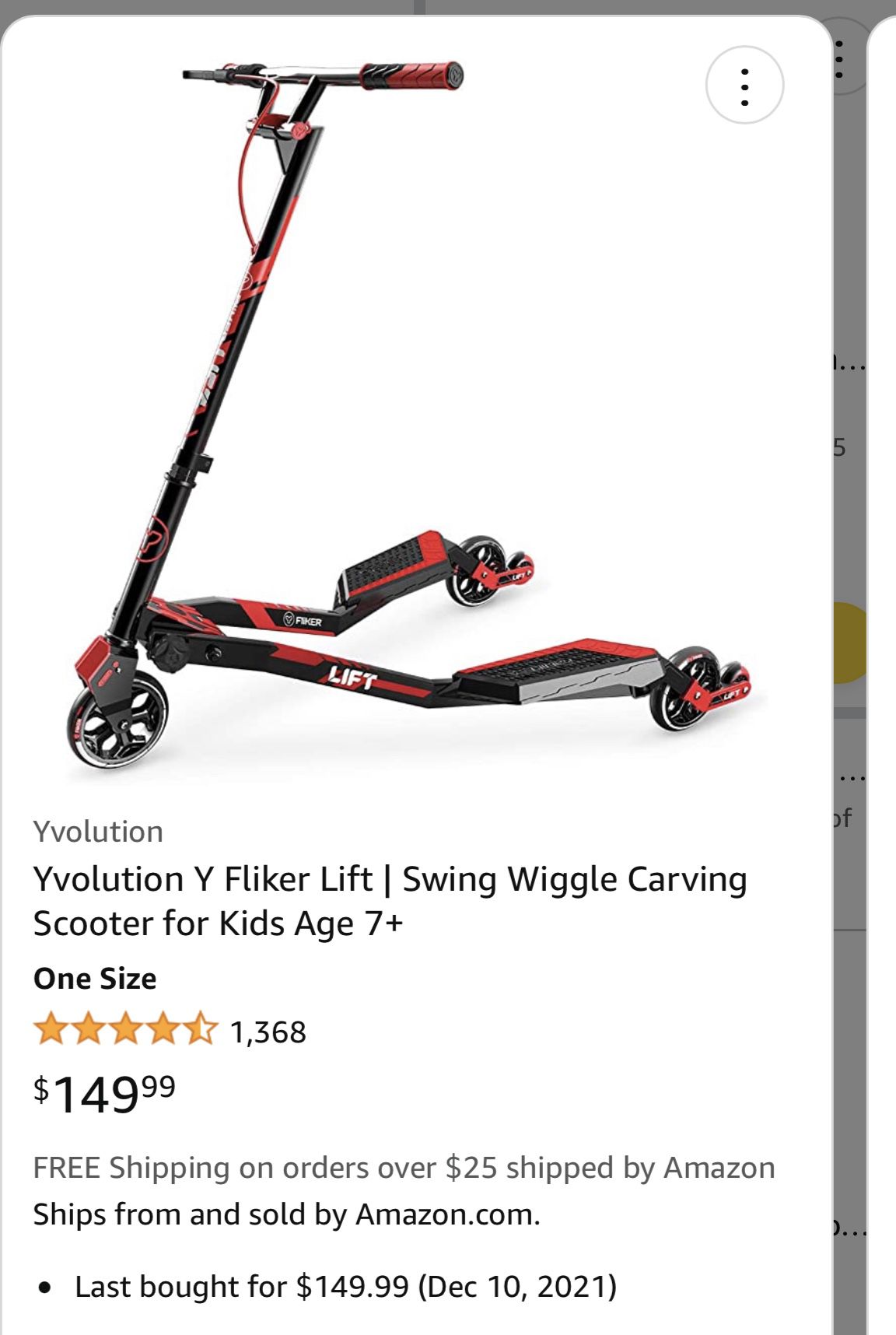 Yvolution Y Fliker Lift | Swing Wiggle Carving Scooter 