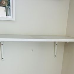 4 Ikea wall shelves