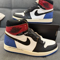 Jordan 1 High Unión LA x Fragment Varsity Red Size 10