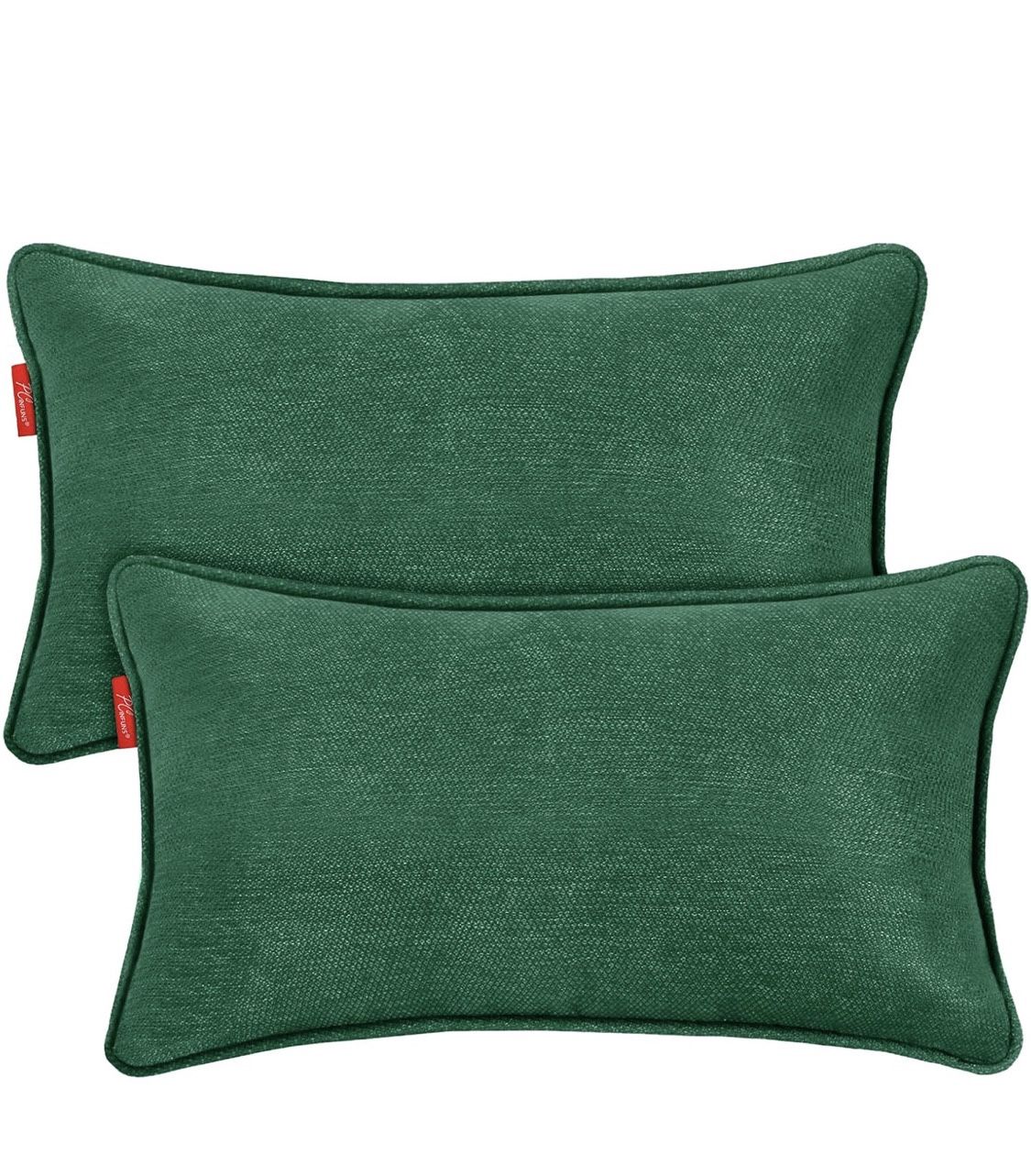 Pcinfuns Outdoor Lumbar Pillows 20x12 inch,Outdoor Patio Furniture Throw Pillows with Inserts,Decorative Pillows for Garden Couch Home Sofa Office Cha