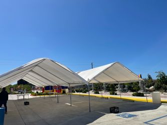 Canopy/ tables/ chairs