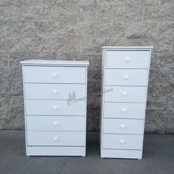White Bedroom Dresser Set!