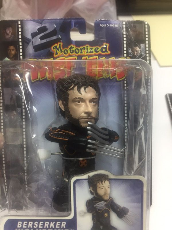 Motorized Twist 'Ems Wolverine,Daredevil,Nightcrawler & Blade 2