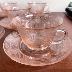 Rare Pink depression glass