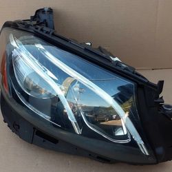 2017 2018 2019 MERCEDES E CLASS E350 E400 E550 Right RH Headlight LED STATIC OEM USED