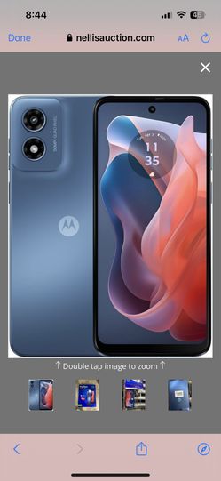 Motorola Moto G Play (2024) XT2413 64GB Storage 4GB RAM Sapphire Blue, Verizon (Postpaid & Prepaid) 6.5" 90Hz Display