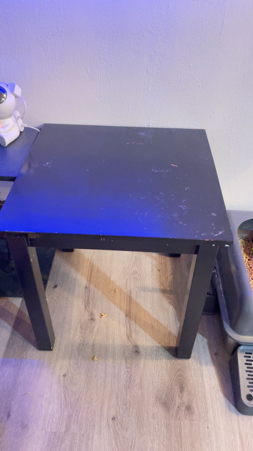 Black IKEA Table