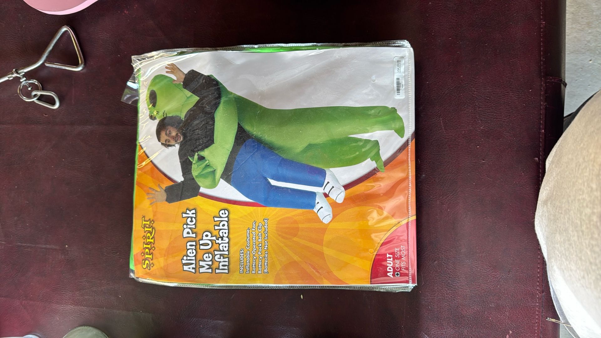 Adult Alien Pick Me Up inflatable Costume 