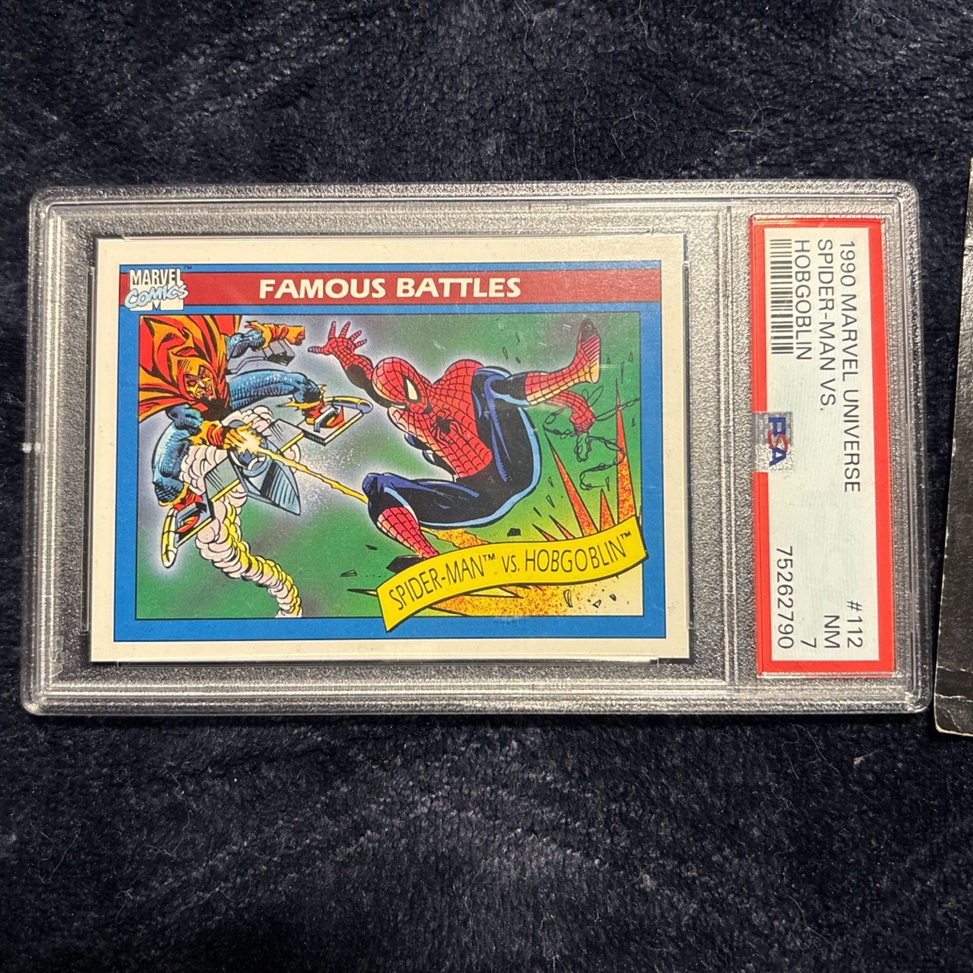 PSA NM Cards From 90s MARVEL UNIVERSE