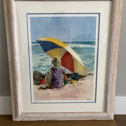 Water Color Framed Print
