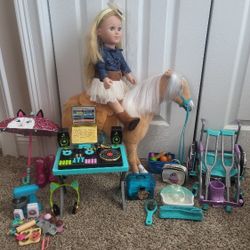 MY LIFE DOLL W/ ACCESSORIES 