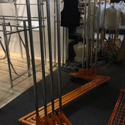 Z Racks with Orange Base