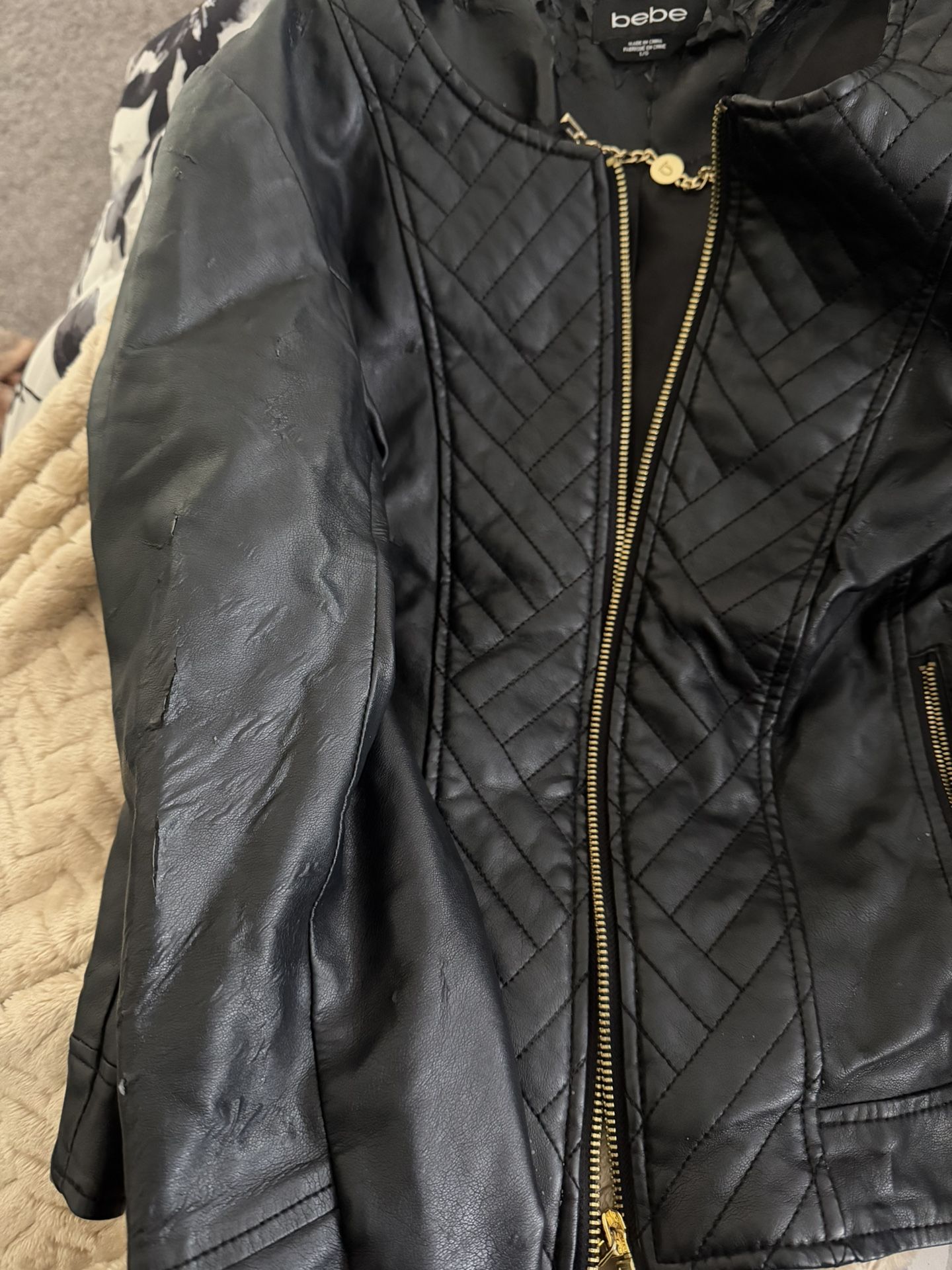 Bebe Leather Jacket