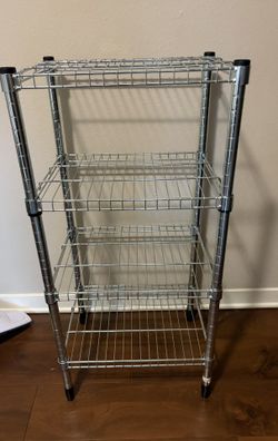 Shelf unit, galvanized, 18 1/8x14x37 " 
