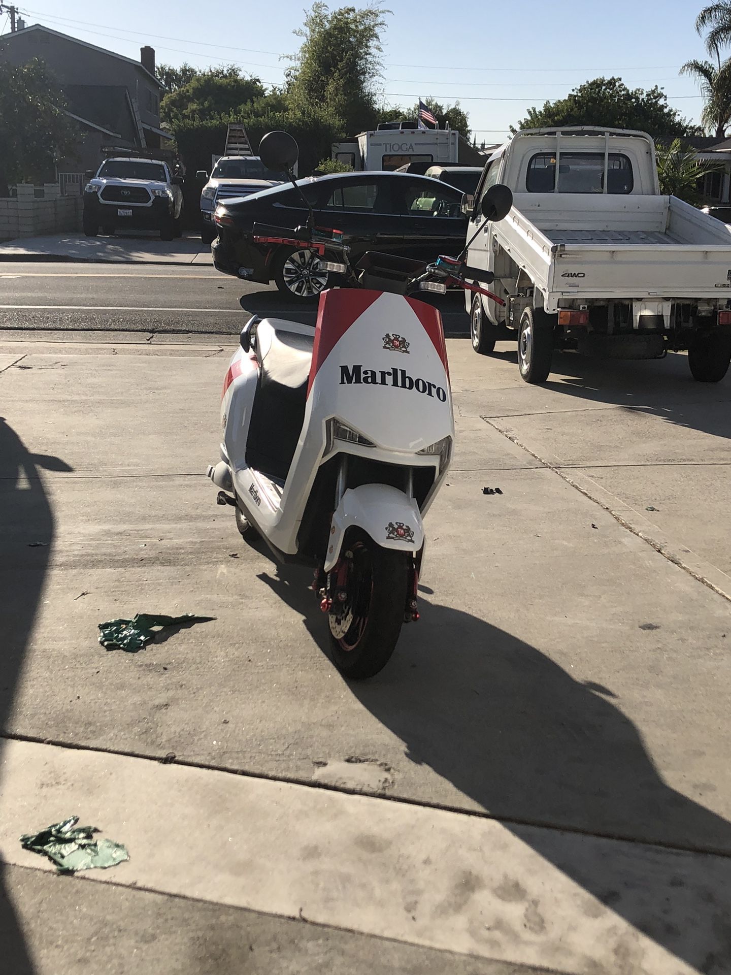 Electric Moped Marlboro Theme