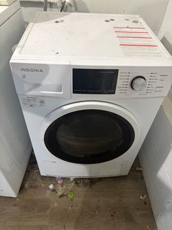 Sofa, king mattress and bed frame, dresser set, dryer, lamps, sofa