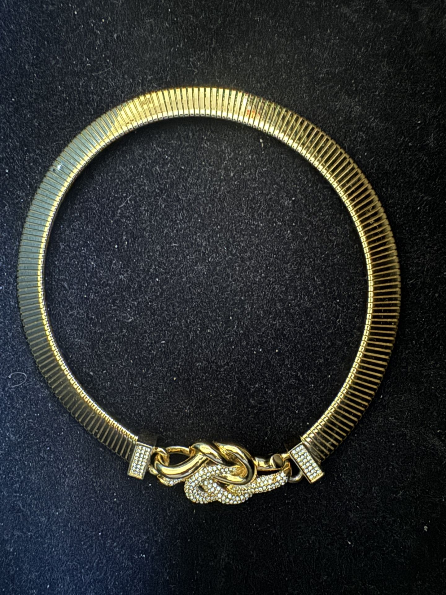 Rachel Zoe Love Me Knot Collar Necklace